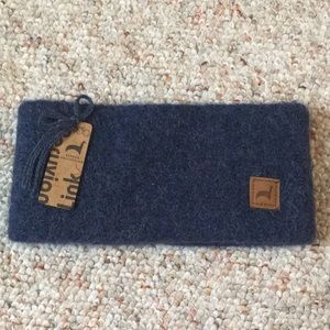NWT Peruvian Link Blue Baby Alpaca Winter Headband